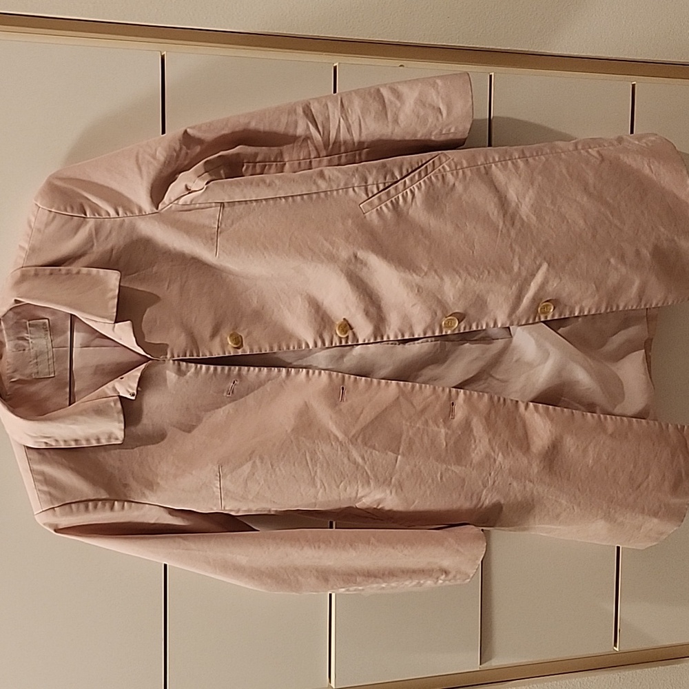 Pale pink coat